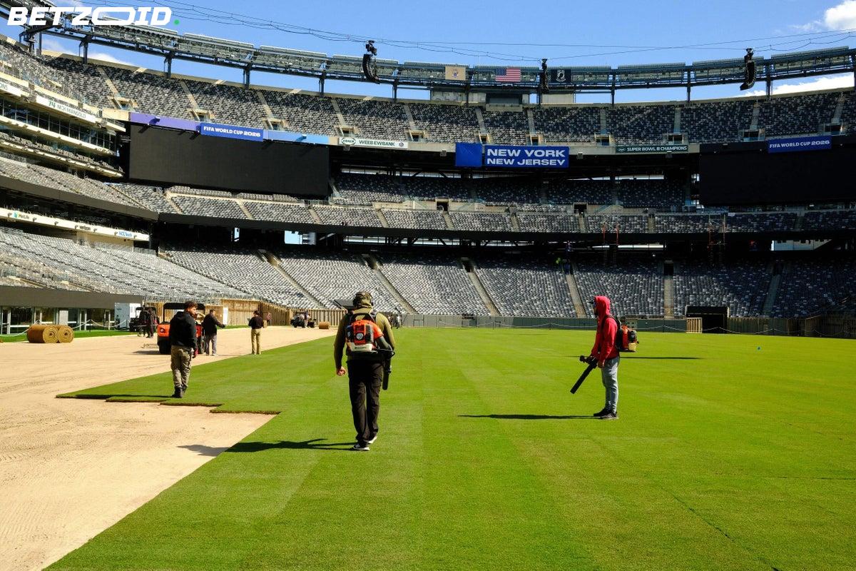 Installatie Speciaal Grasveld voor WK 2026-Finale in MetLife Stadium Begonnen