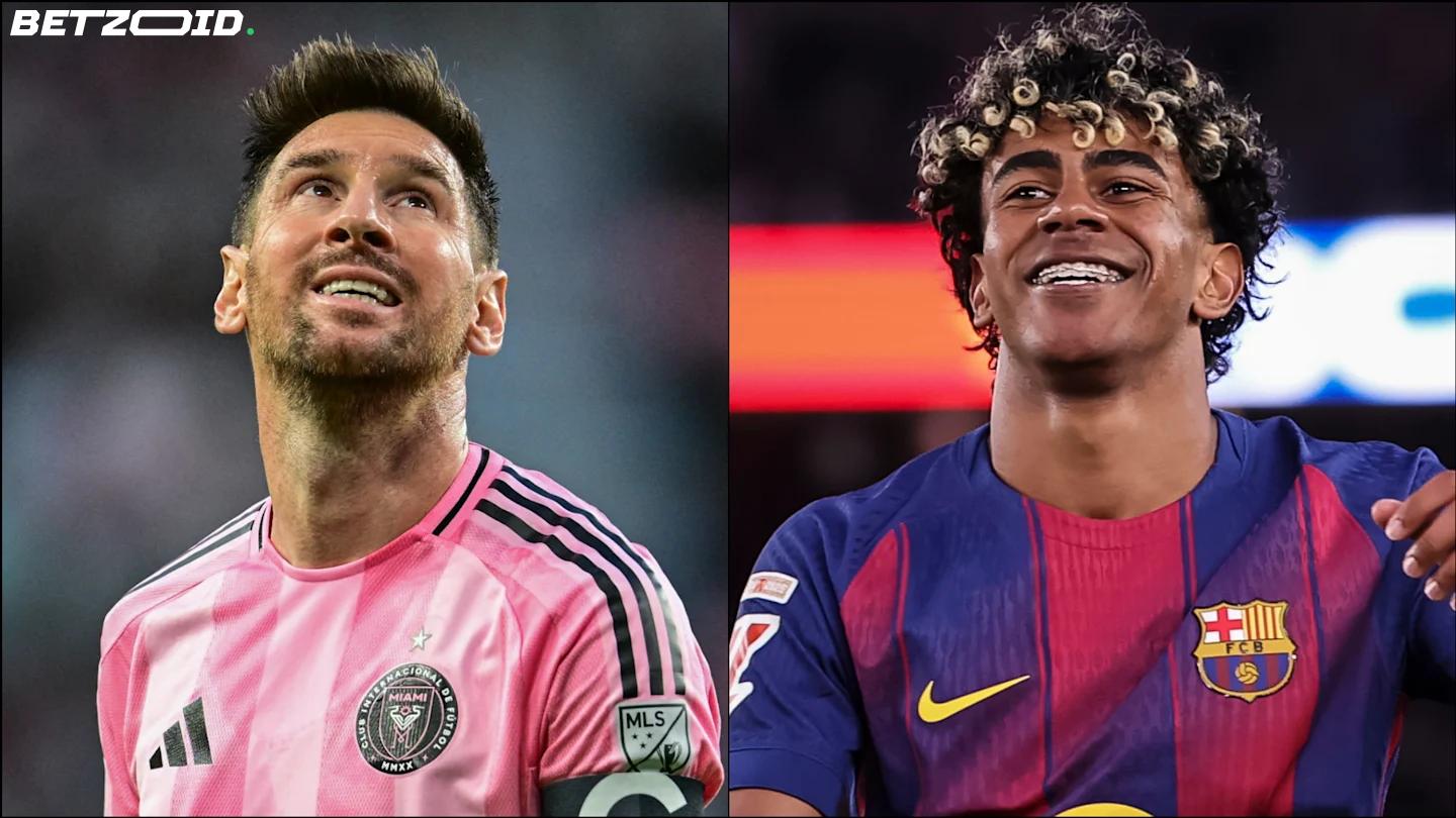 Messi noemt Lamine Yamal de beste jonge speler ter wereld