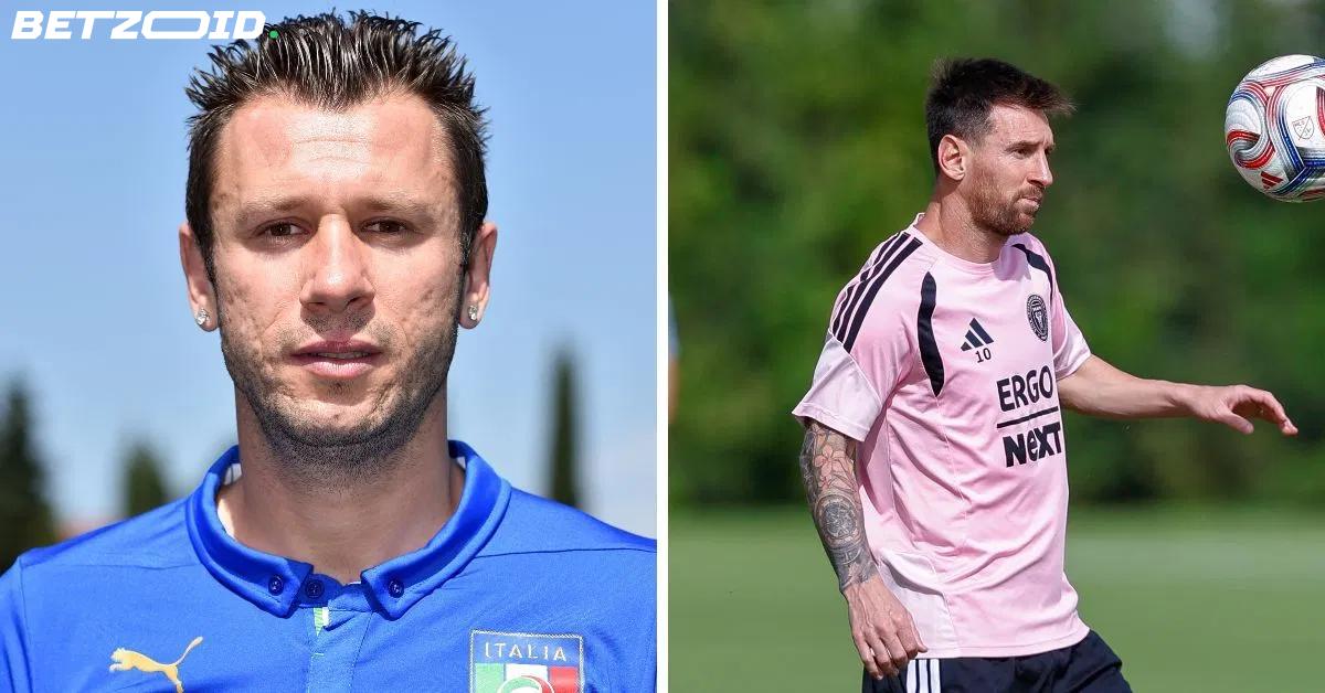 Messi vertelt Cassano dat hij nog drie of vier jaar kan spelen