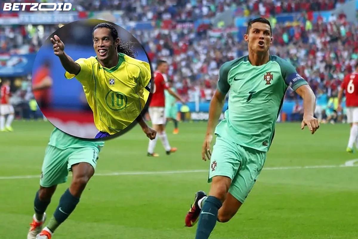 Nani wijst Ronaldo af en kiest Ronaldinho als grootste voetballer aller tijden
