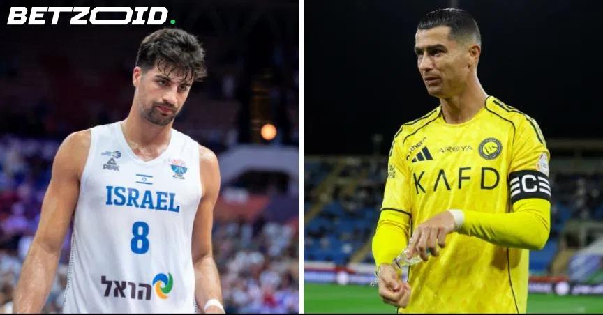 NBA-ster Deni Avdija kopieert Cristiano Ronaldo's Siuuu-viering