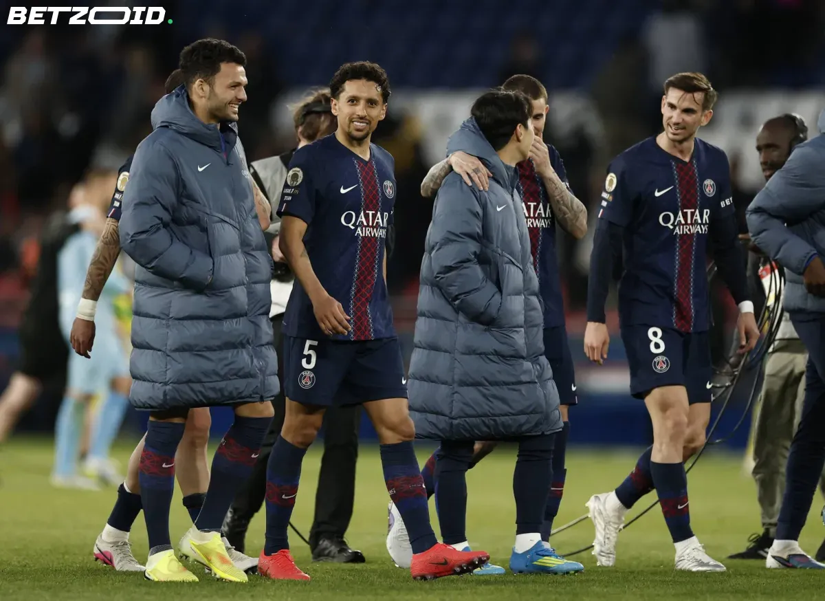 Voorsprong PSG in Ligue 1 krimpt tot 4 punten met nog vijf wedstrijden te spelen